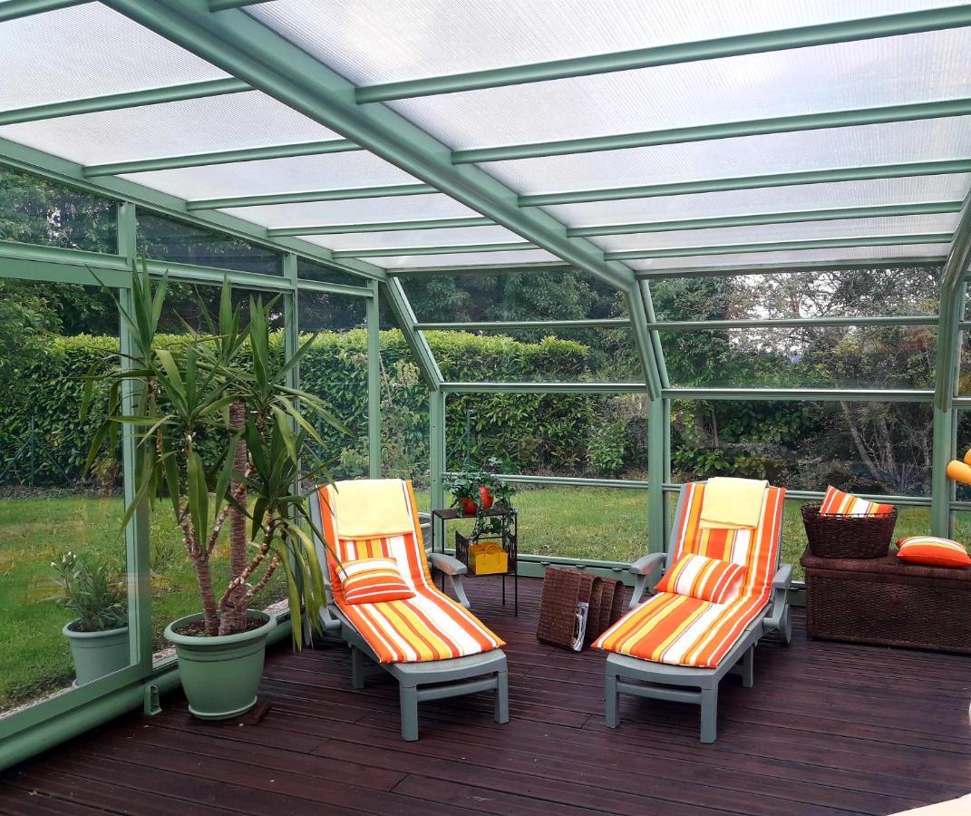 Chambre D'Hote Avec Piscine Couverte Coulaines Extérieur photo